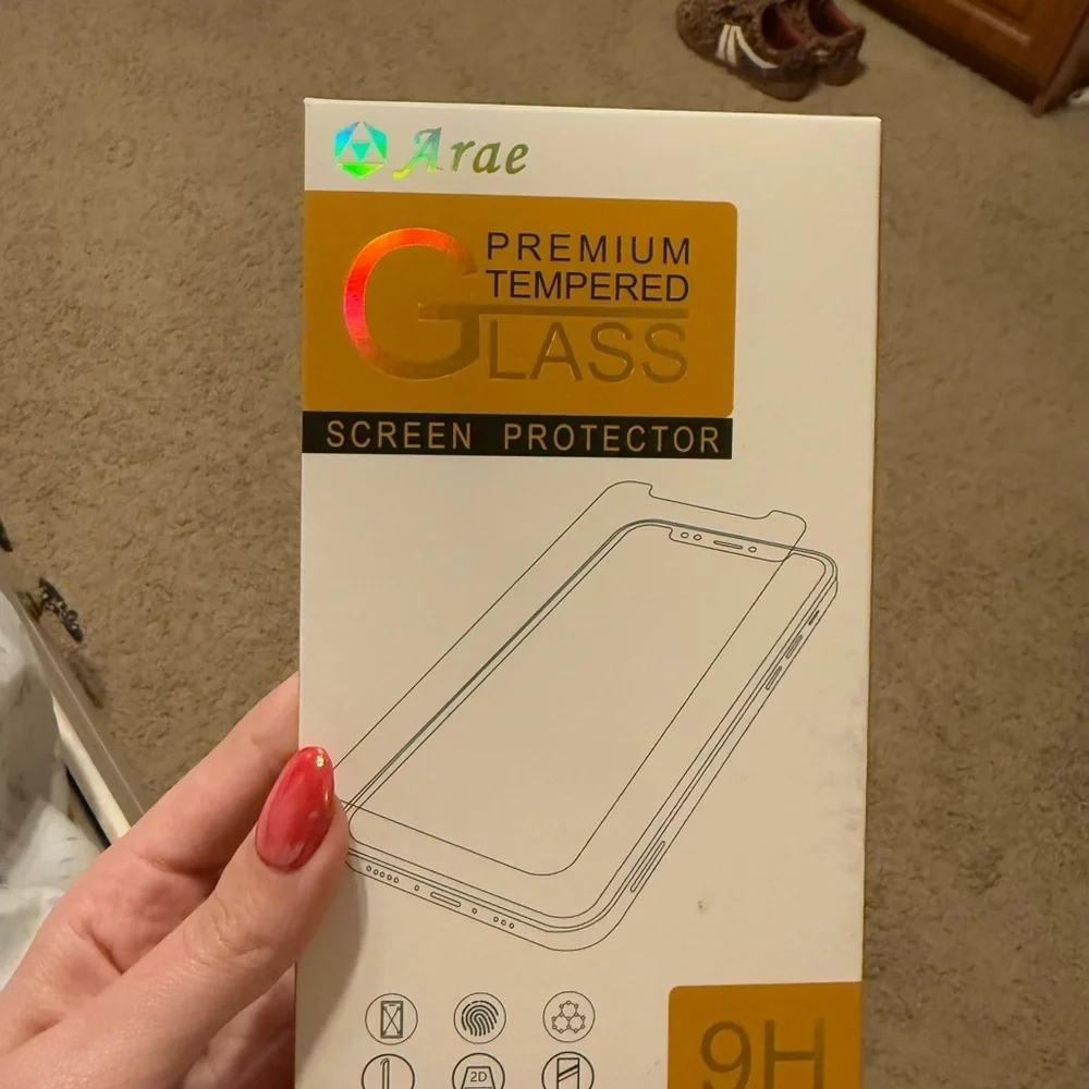 Premium Tempered Glass Screen Protector iPhone 12/12 pro